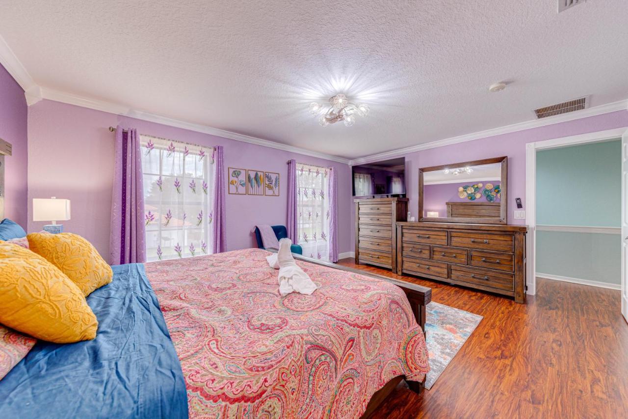 Affordable 4 Bedroom Luxury Villa Near Disney/Private Pool/Arcade/Game Room Orlando Esterno foto