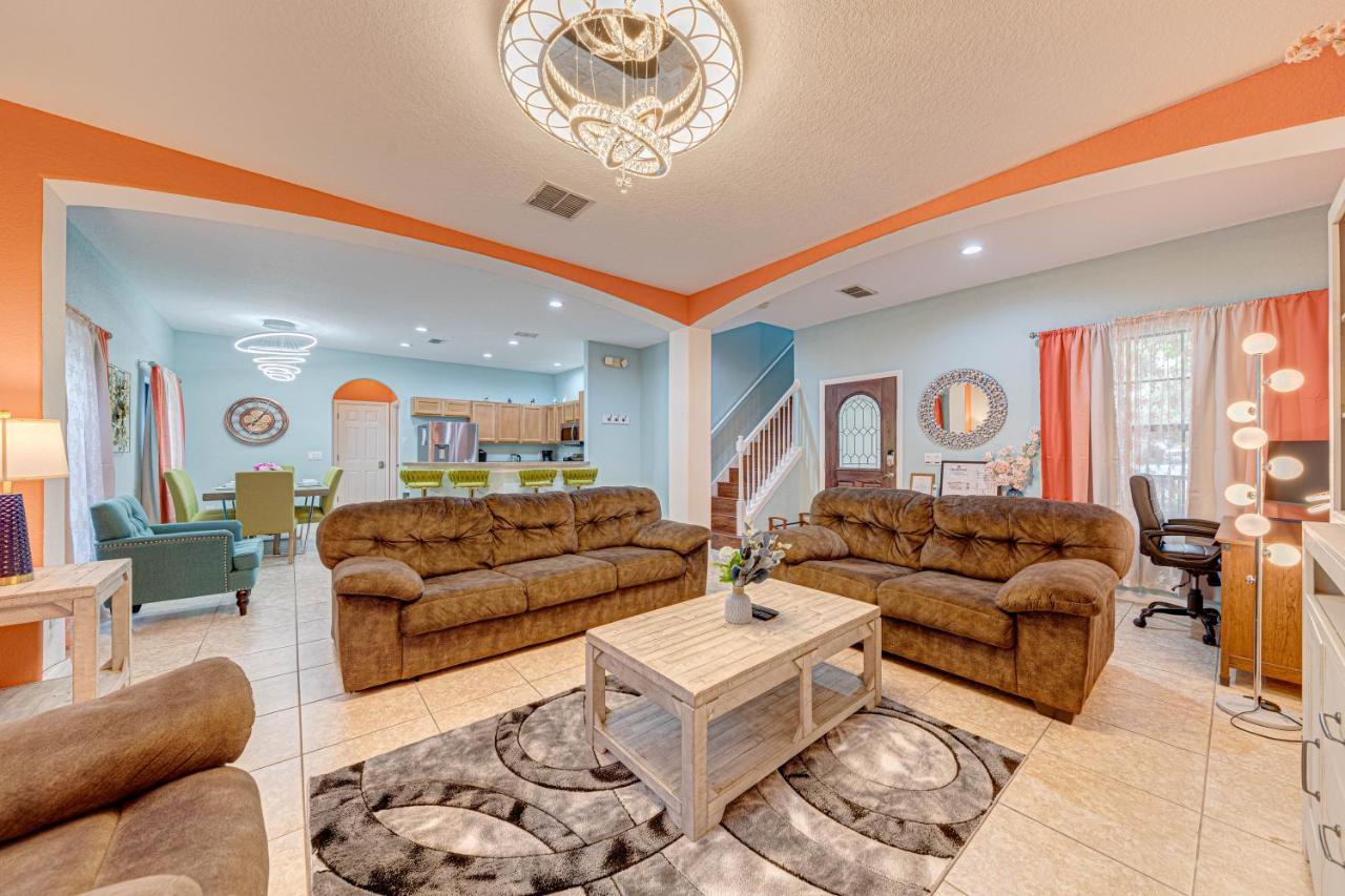 Affordable 4 Bedroom Luxury Villa Near Disney/Private Pool/Arcade/Game Room Orlando Esterno foto