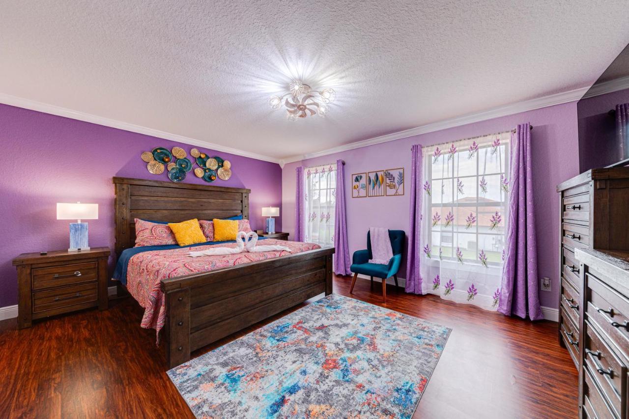 Affordable 4 Bedroom Luxury Villa Near Disney/Private Pool/Arcade/Game Room Orlando Esterno foto